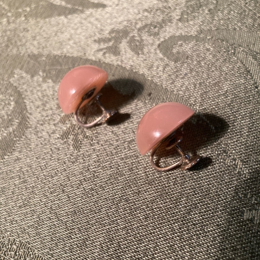 Vintage Screw On Earrings